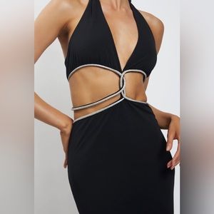 One of my favorite dresses I’ve worn! Nicha Diamonte Dress on Meshki. Worn 2x.